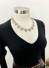 Load image into Gallery viewer, lace Heart Necklace
