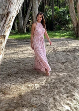 Load and play video in Gallery viewer, Amanda Floral Maxi dress Blush
