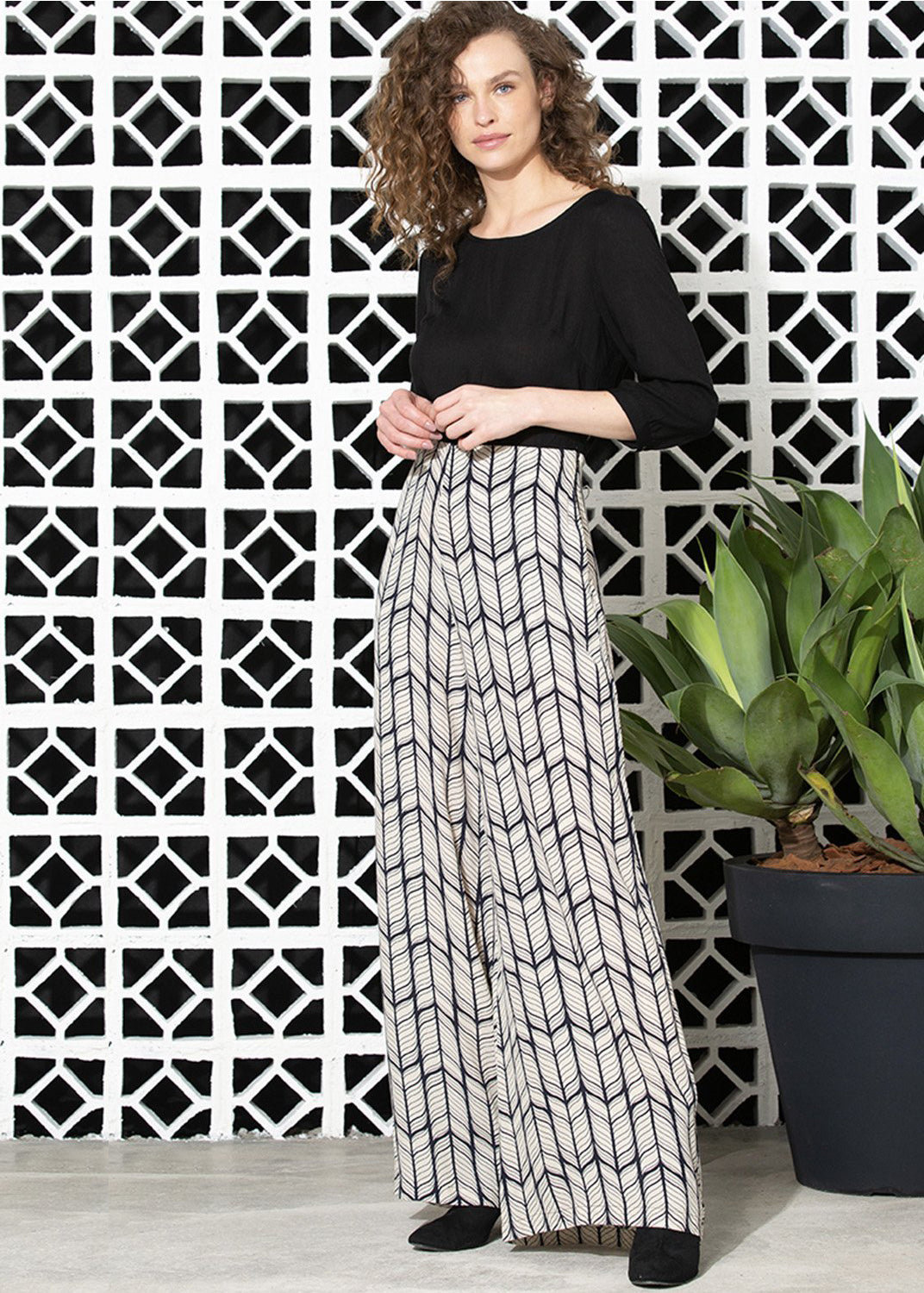 Kanzzi Pants - Cascais Off White